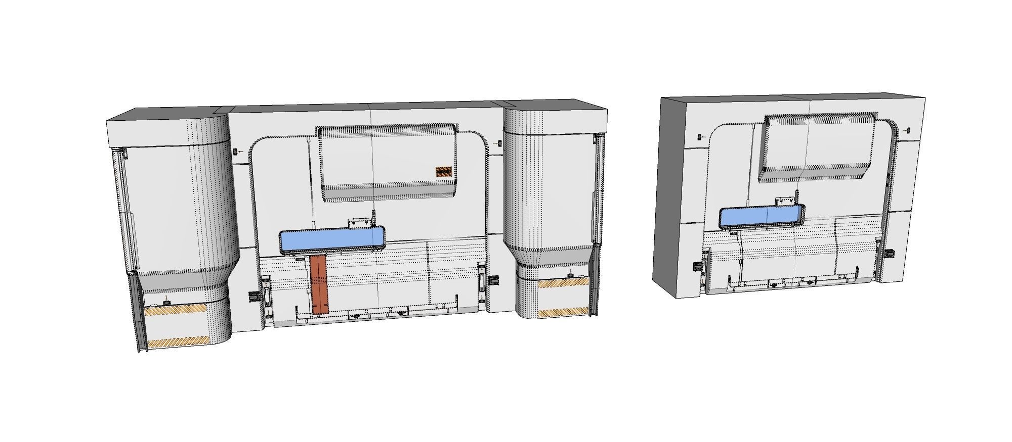 sci-fi Architecture kitbash 26 3D model_24