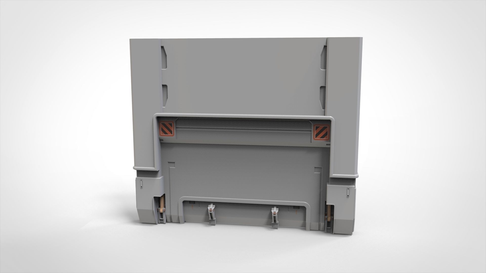 sci-fi Architecture kitbash 26 3D model_17