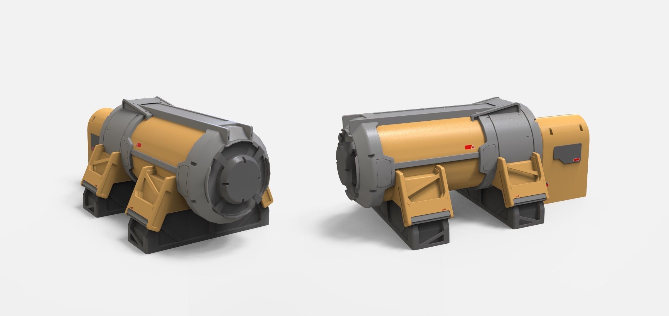 sci-fi Architecture kitbash 26 3D model_18