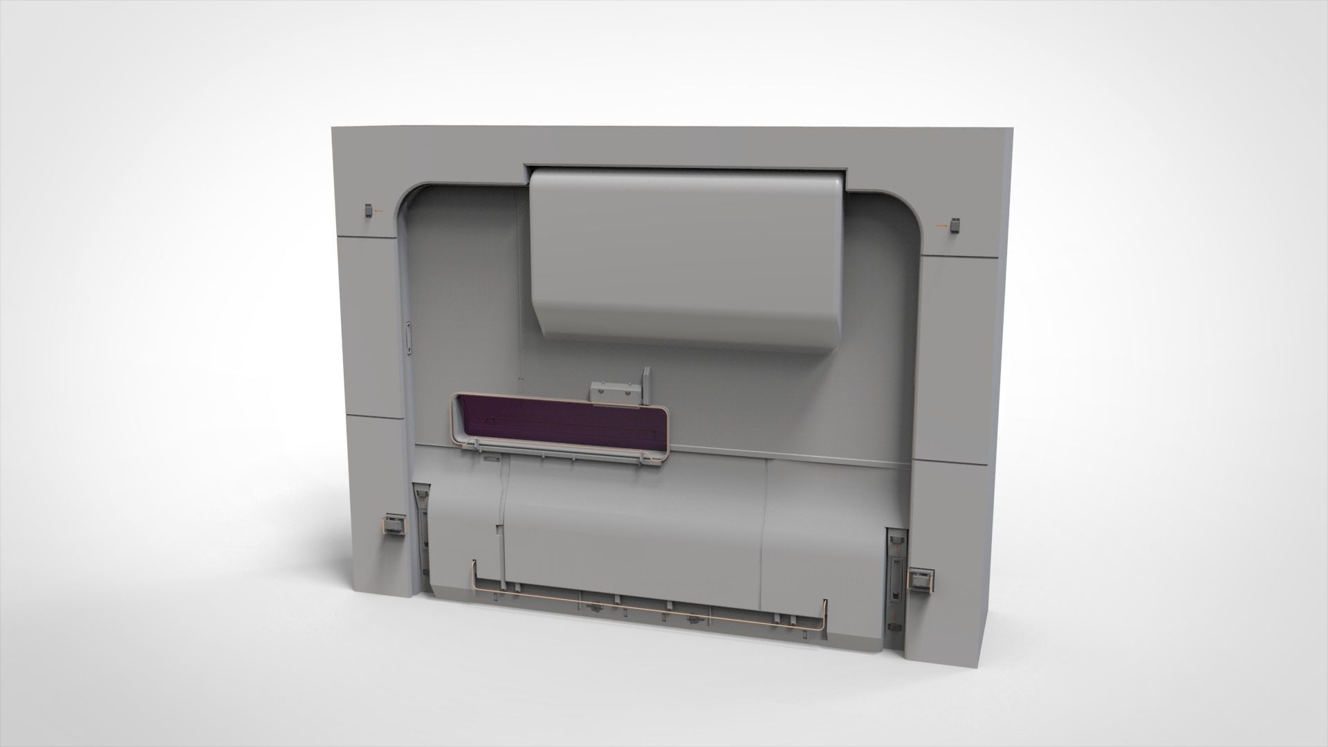 sci-fi Architecture kitbash 26 3D model_9