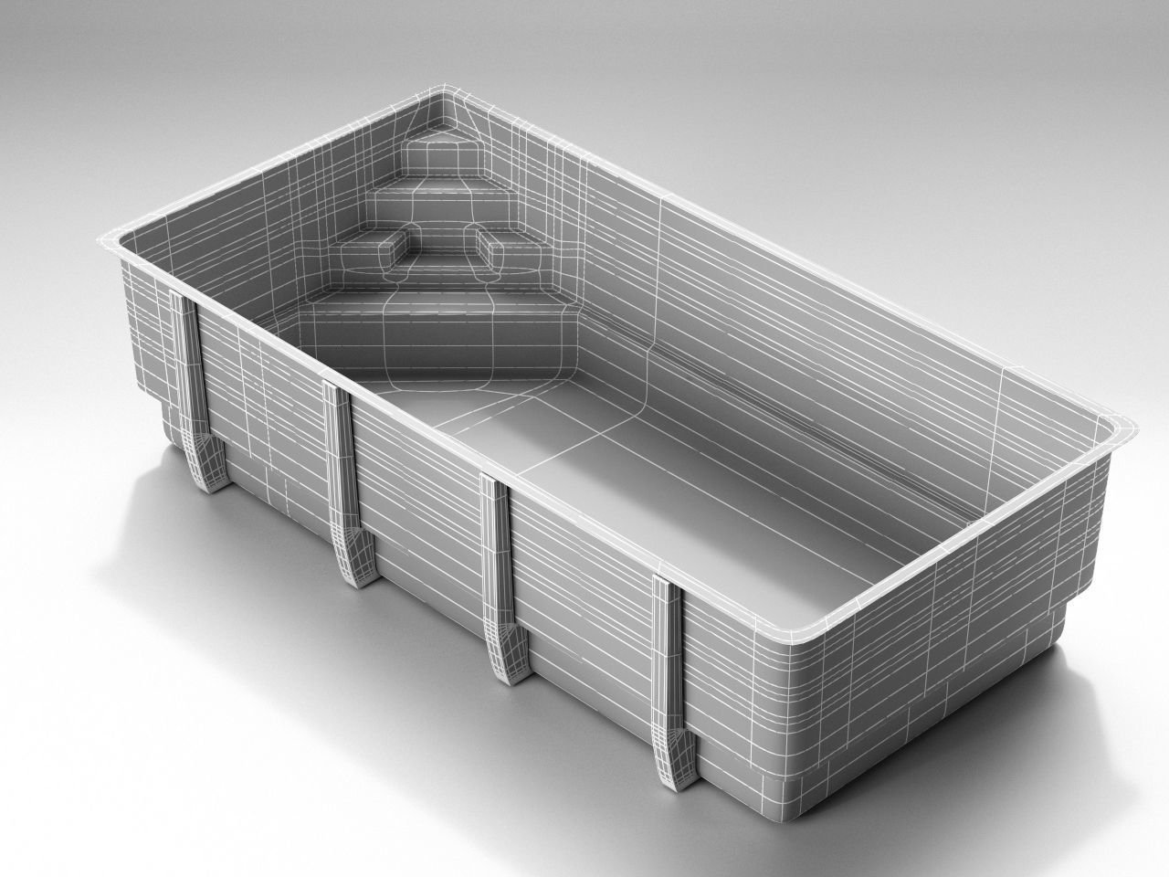 Swiming pool 10 3D model_6