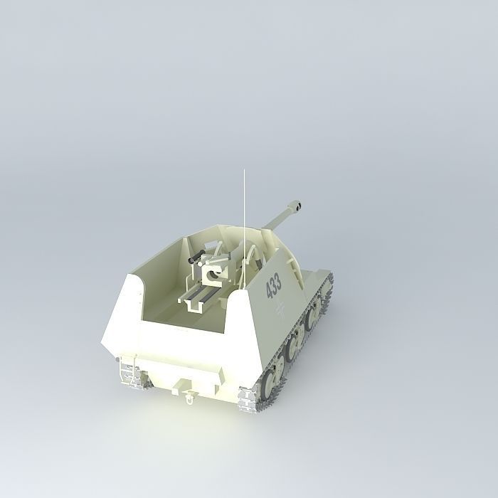 SdKfz 135 Marder I 3D model_1
