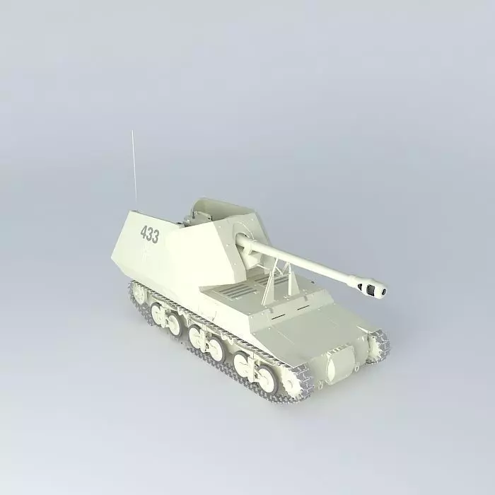SdKfz 135 Marder I 3D model_0
