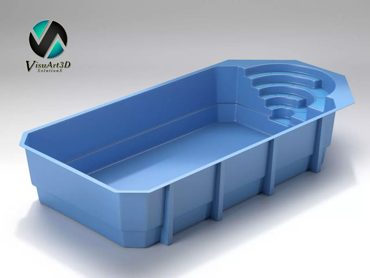 Swiming pool 11 3D model_0