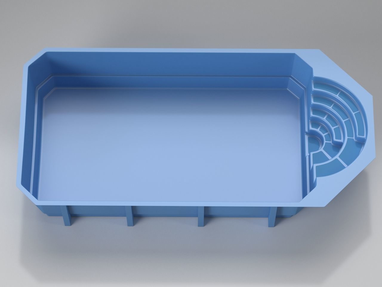 Swiming pool 11 3D model_5