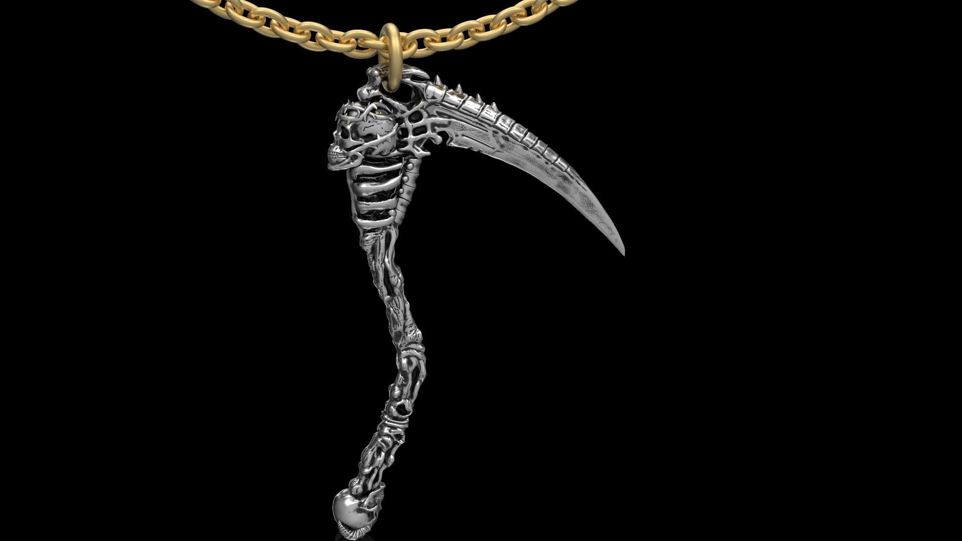 Death Scythe 3D print model_1