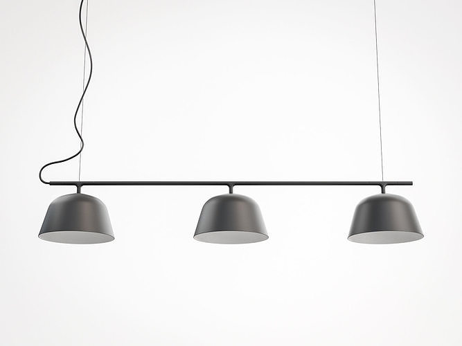 Muuto Ambit Pendant Rail Lamp 3D model