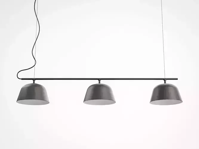 Muuto Ambit Pendant Rail Lamp 3D model