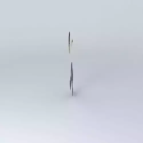 2D man sitting with contoller Free 3D model