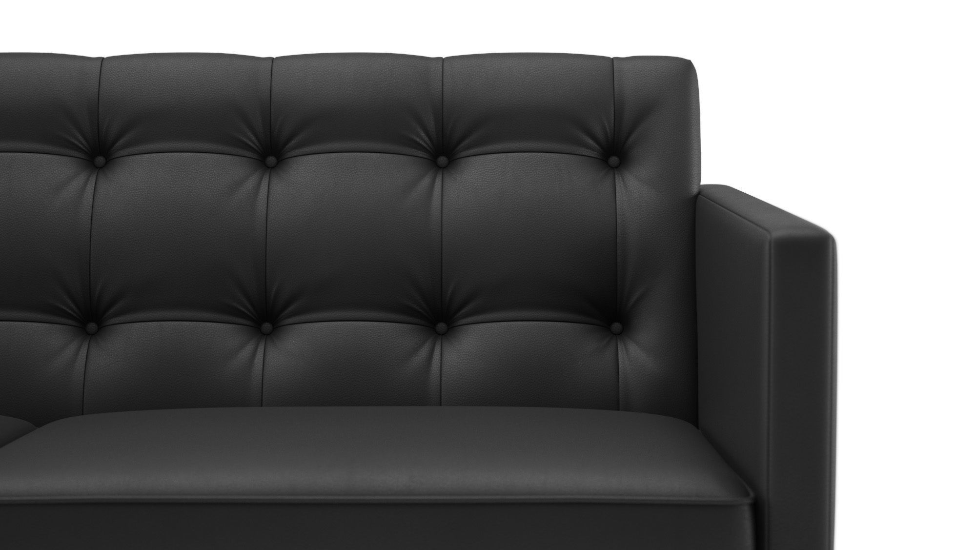 Sofa Office 01 Low-poly 3D model_10