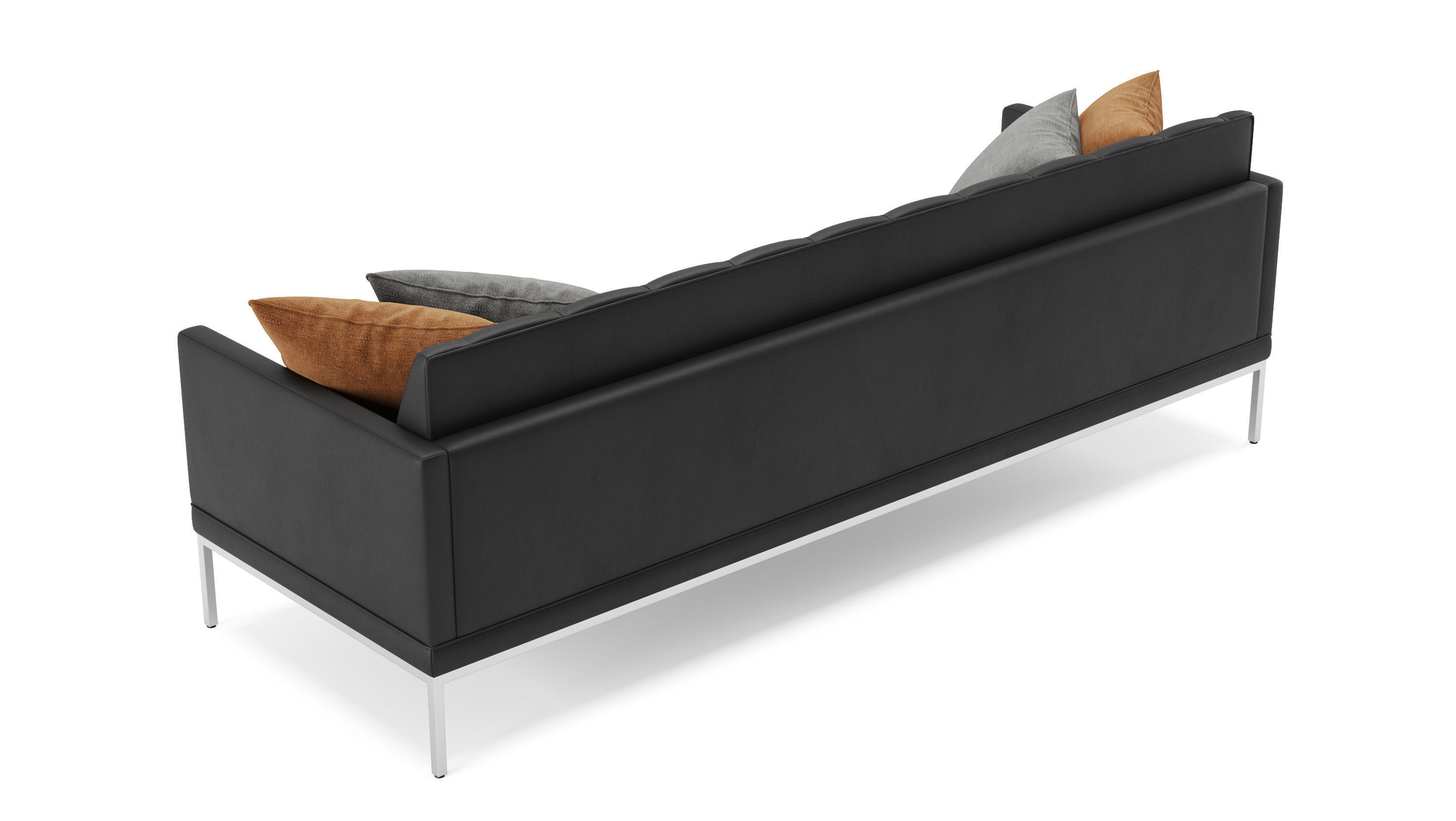 Sofa Office 01 Low-poly 3D model_6