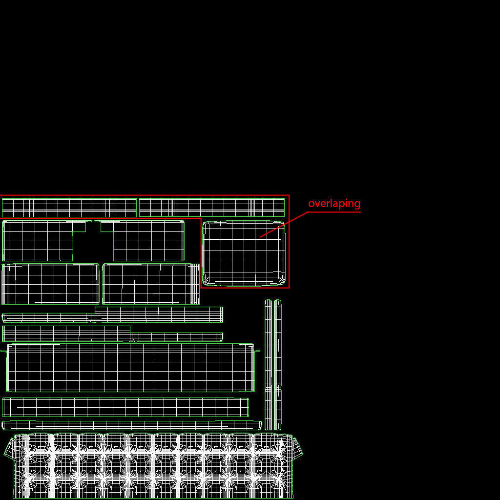 Sofa Office 01 Low-poly 3D model_15