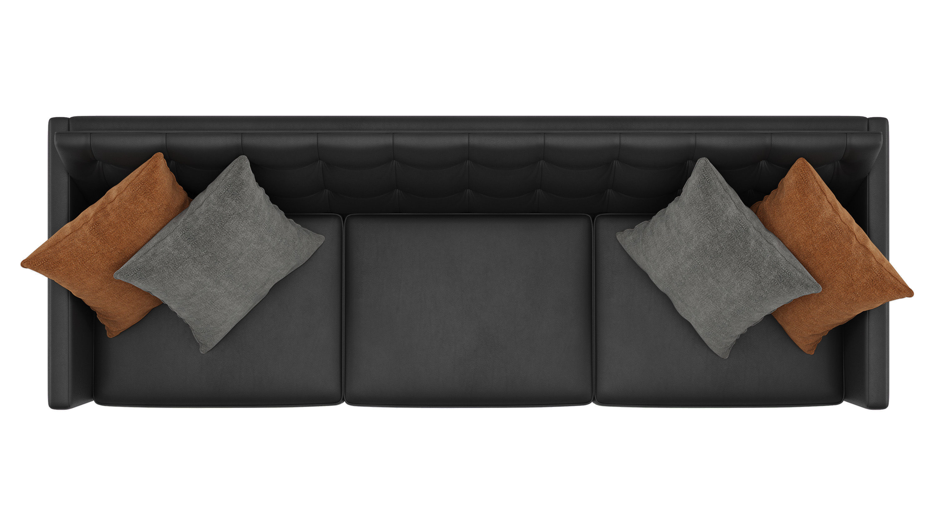 Sofa Office 01 Low-poly 3D model_5