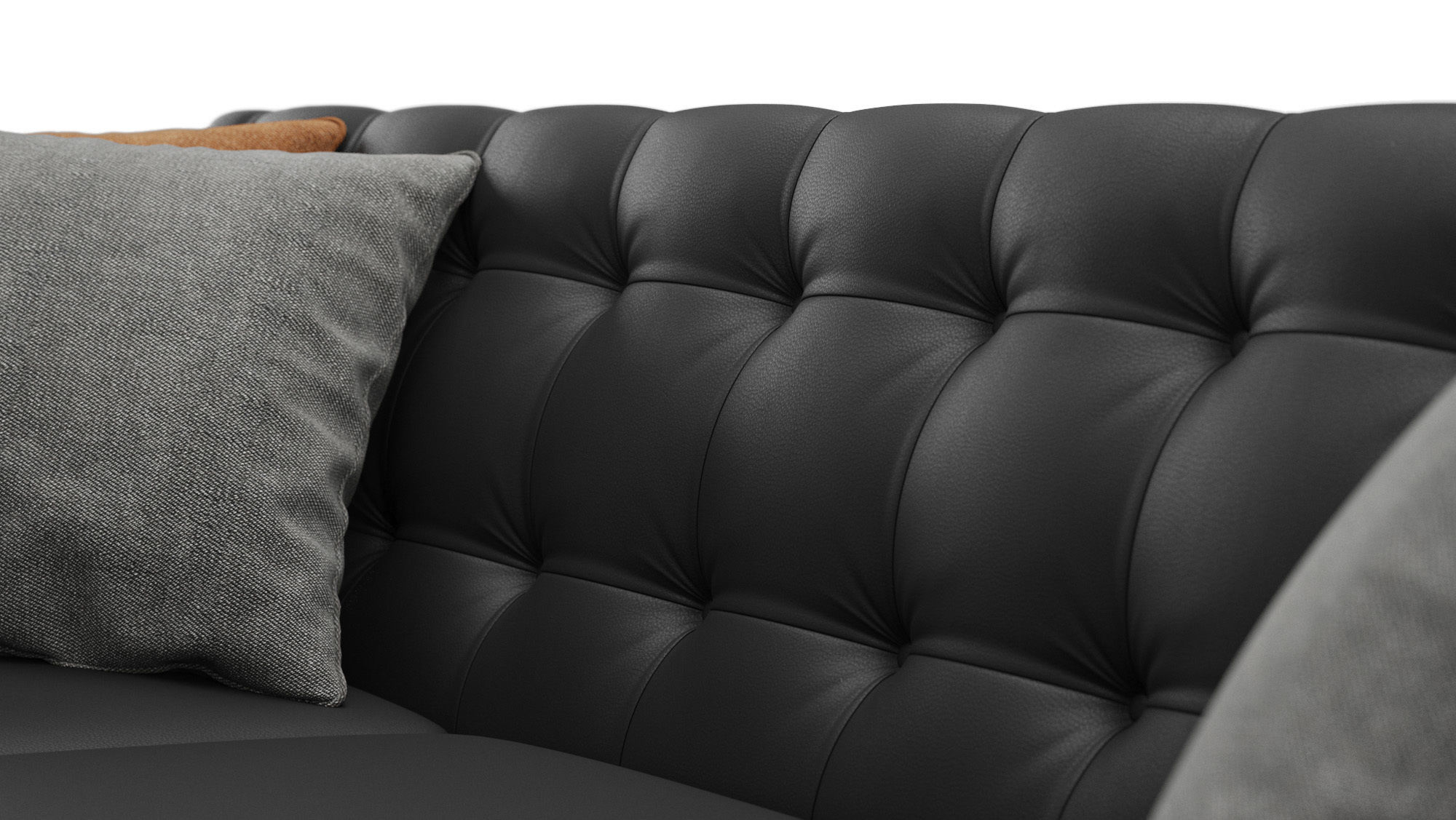 Sofa Office 01 Low-poly 3D model_1