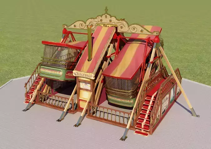 Carters Steam Fair 3D model