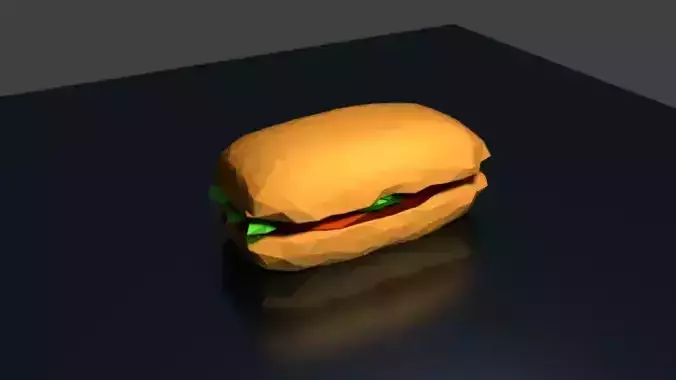 Doner kebab Free low-poly 3D model
