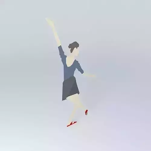 2D Ballet Dancer 1