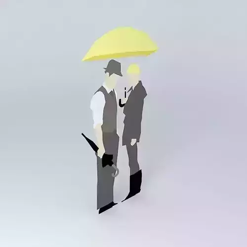 2D glee Will Holly umbrella