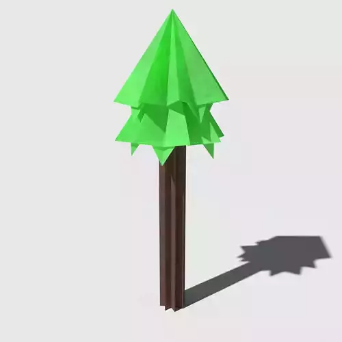 Origami Pine Tall