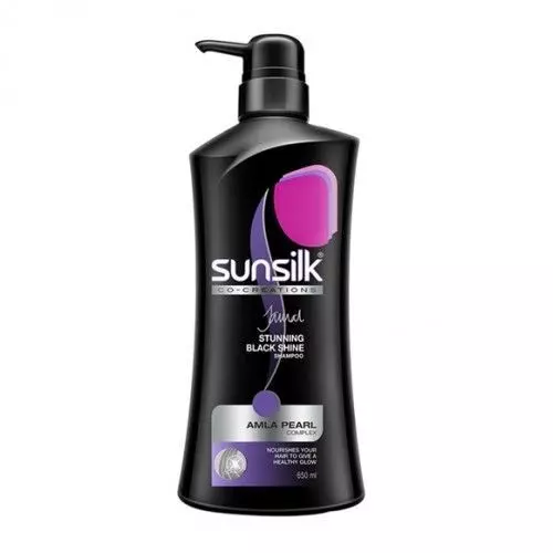 Shampoo sunsilk bottle Low-poly 3D model_0