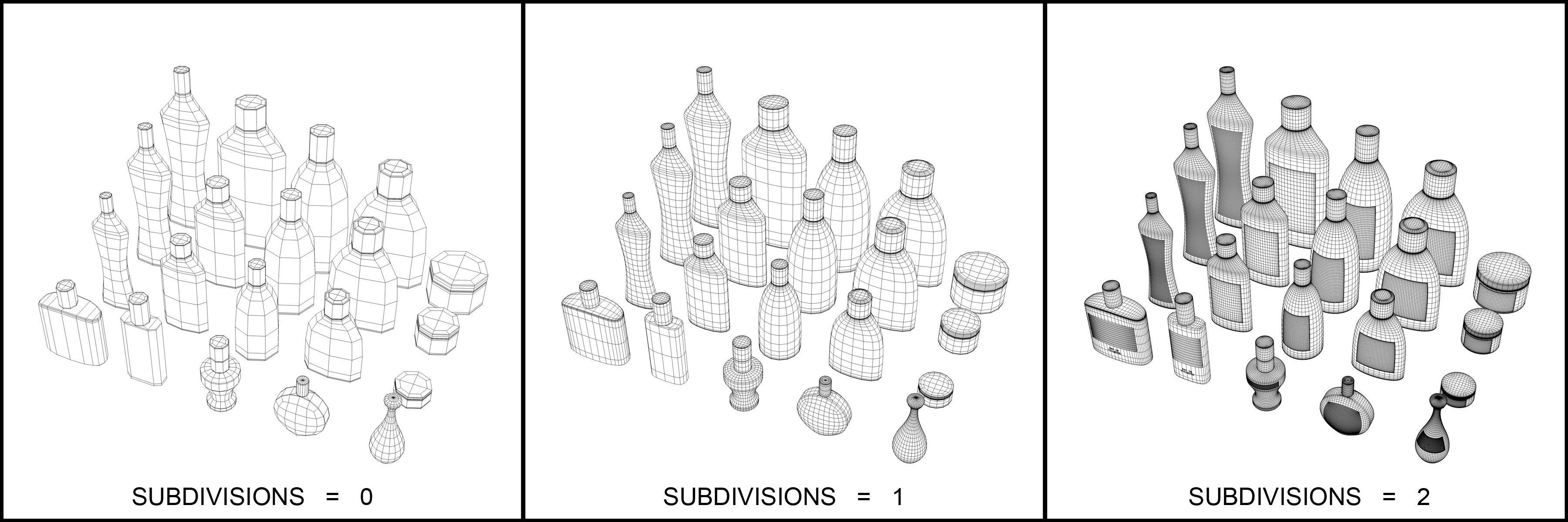 Cosmetics Set Descentia 3D model_7