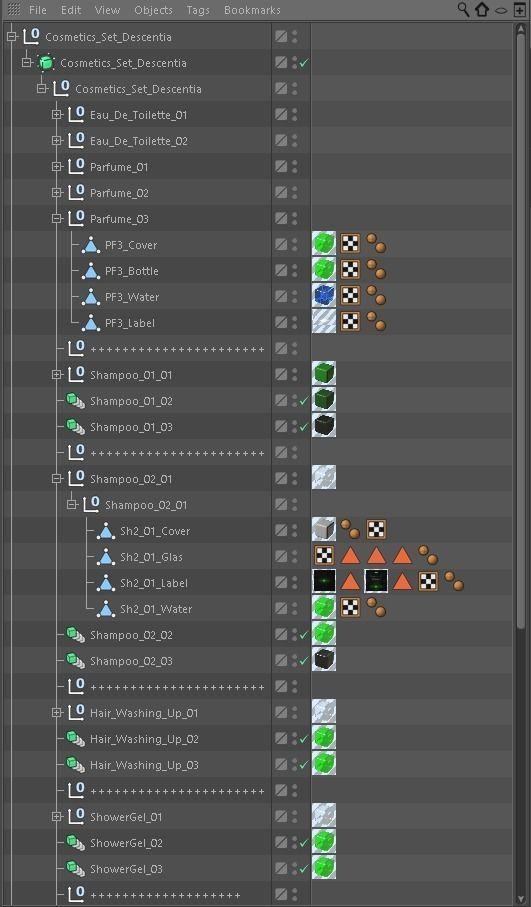 Cosmetics Set Descentia 3D model_5