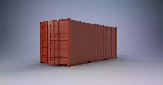 6 Meter Shipping Container Model Kit 3D print model
