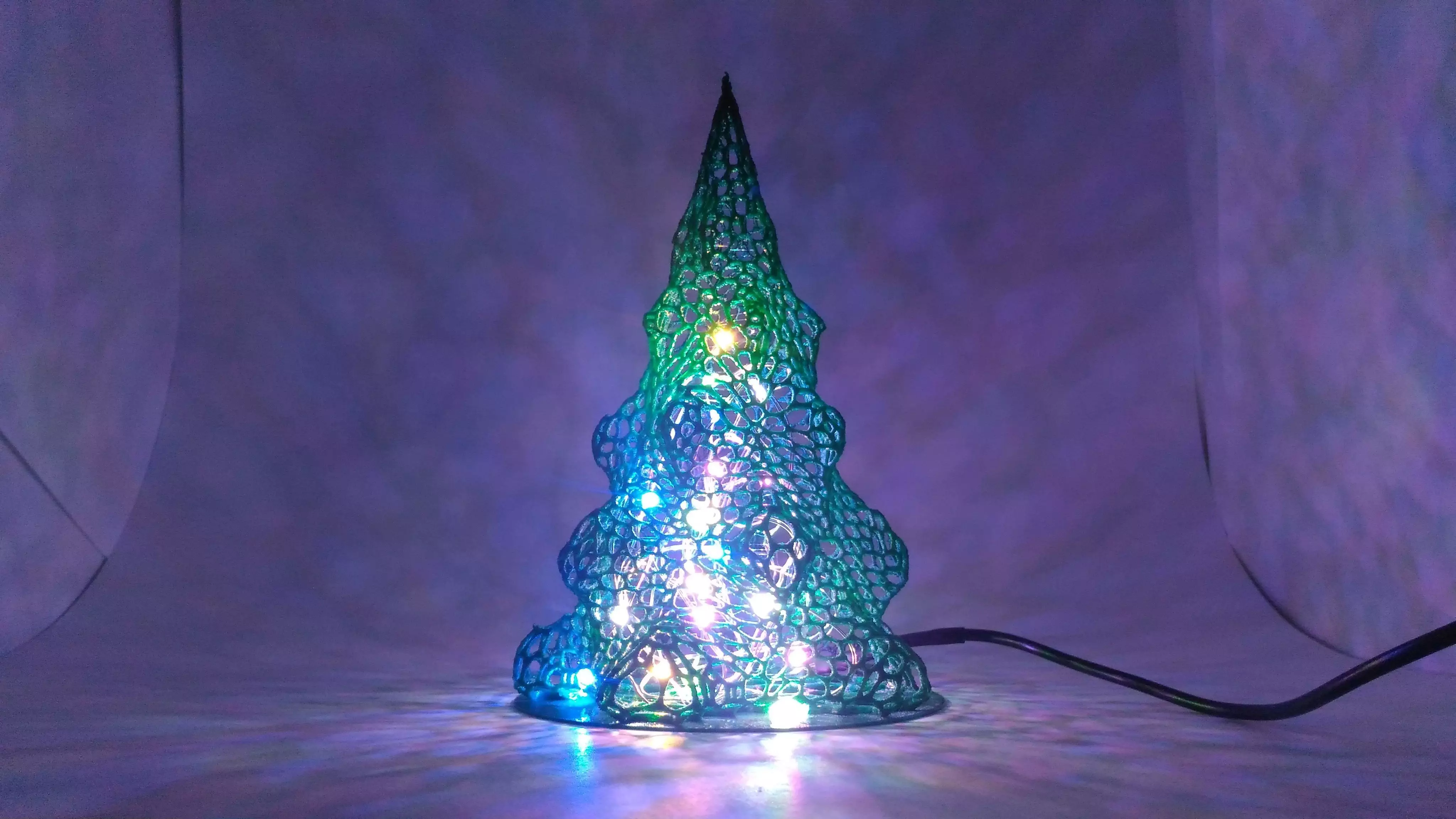 Christmas tree Christmas decoration 3D print model_0