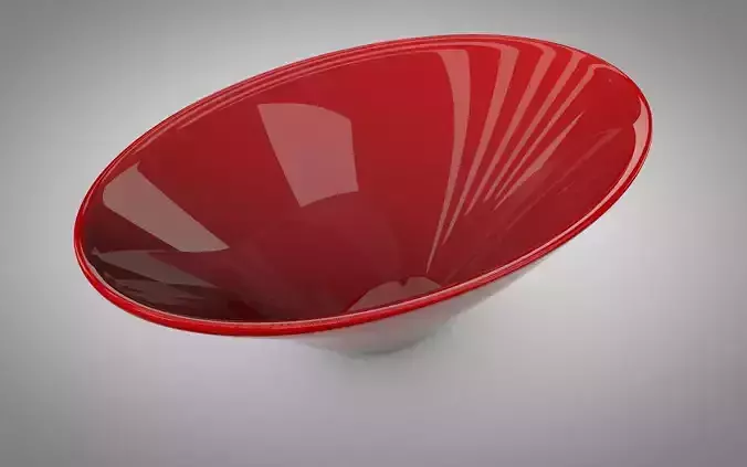 Vintage redbowl