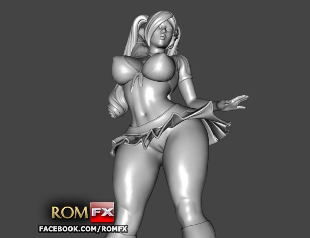 Hot School Girl Without Panties - Printable Figure 3D print model_21
