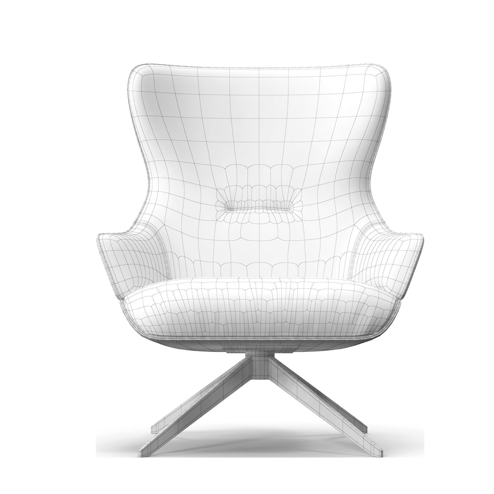 Kensington Bergere by Molteni and C 3D model_5