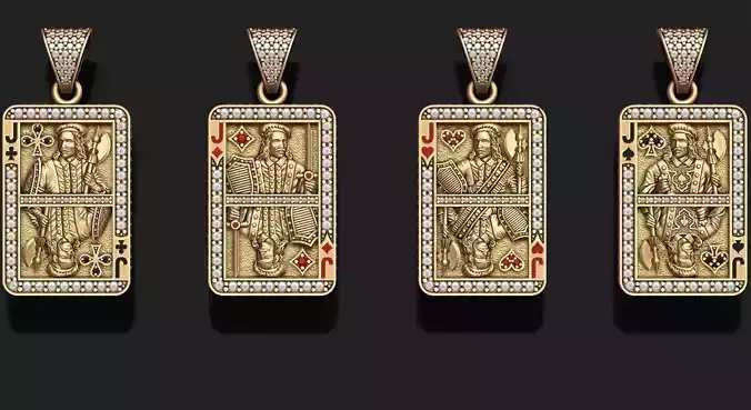 playing cards Jack pack set