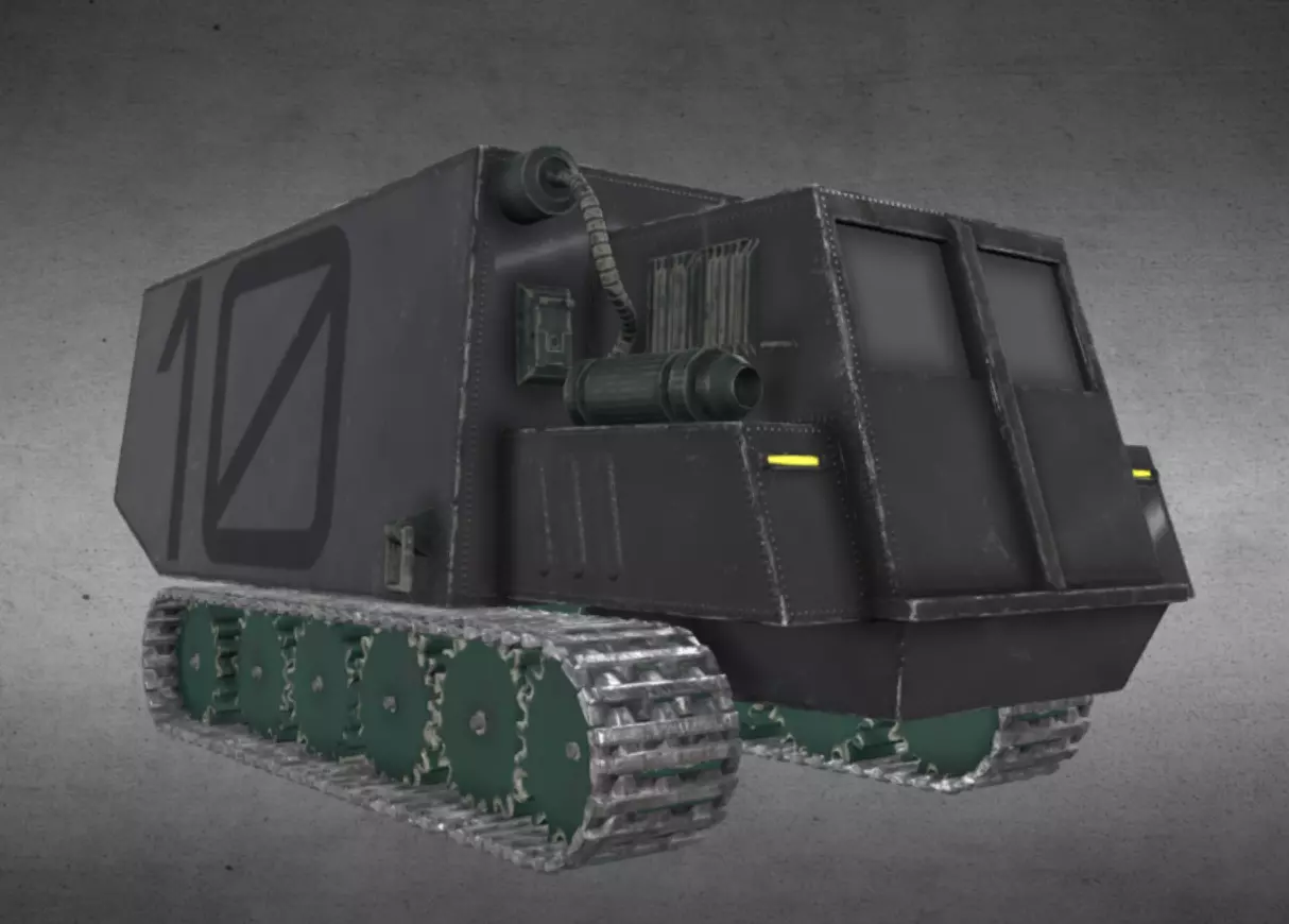 Atomic Truck 3D model_0