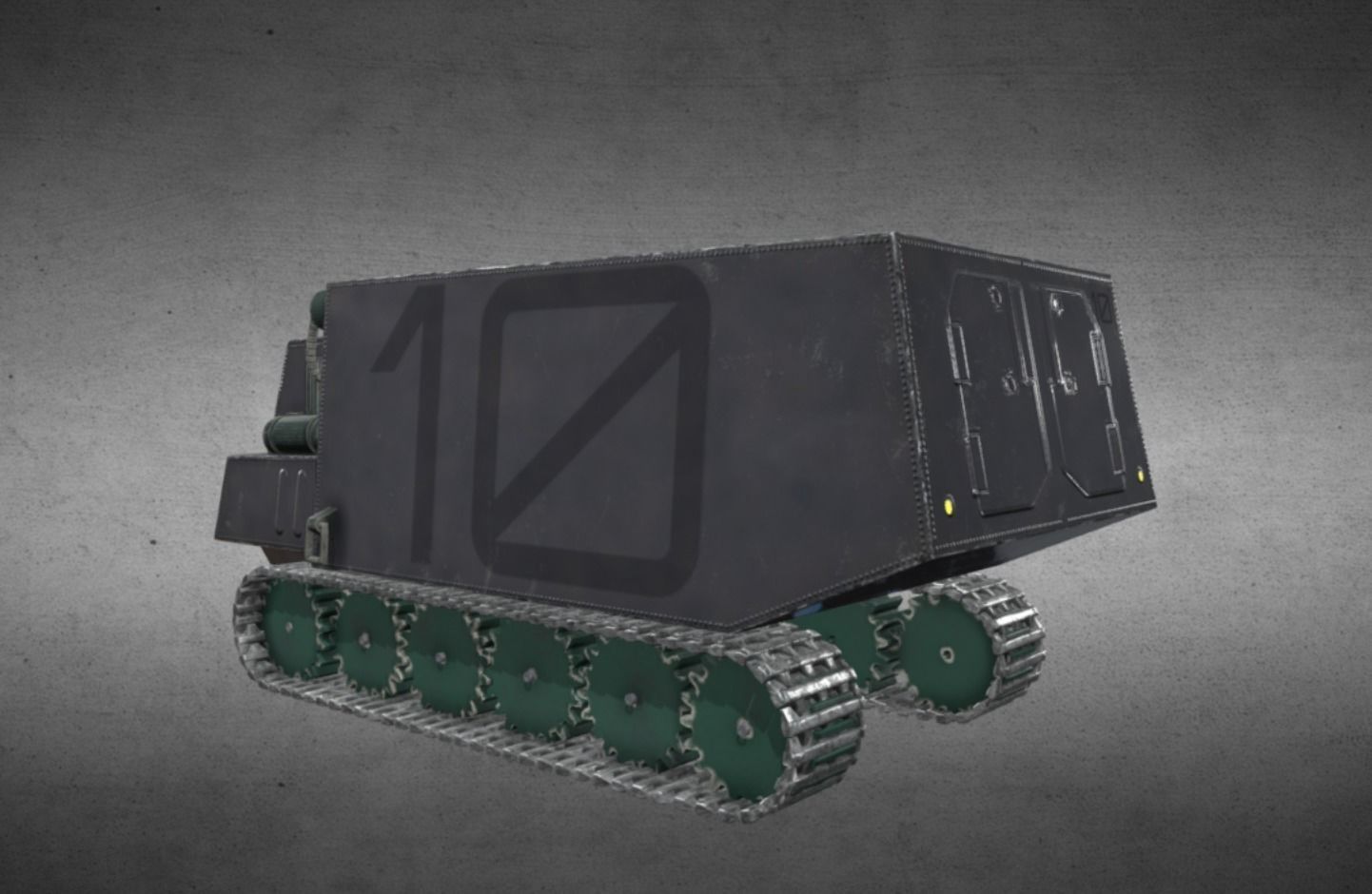 Atomic Truck 3D model_1