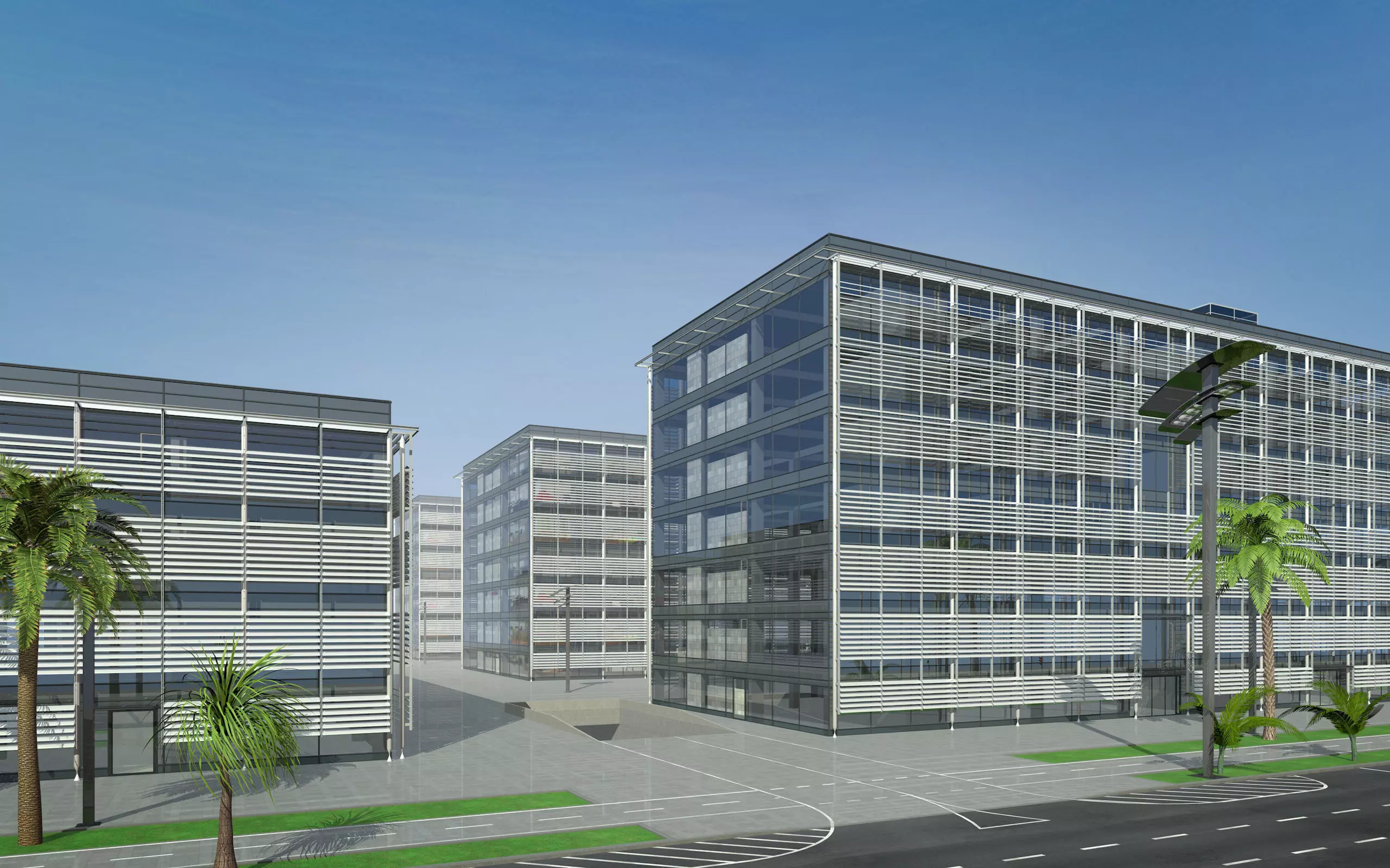 Park Avenue set I 3D model_0