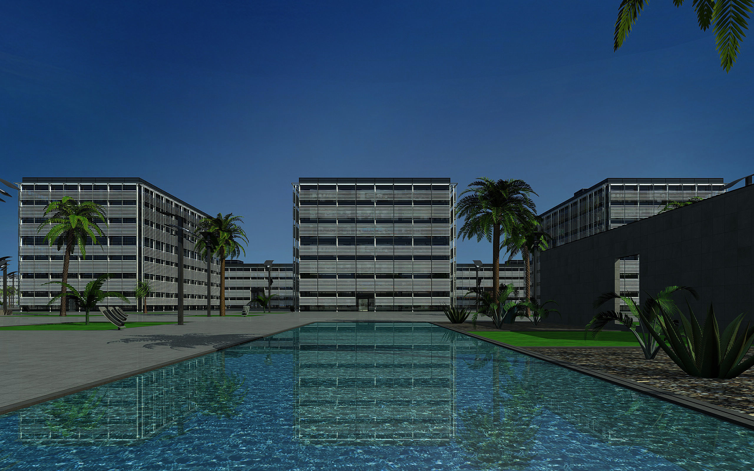 Park Avenue set I 3D model_3