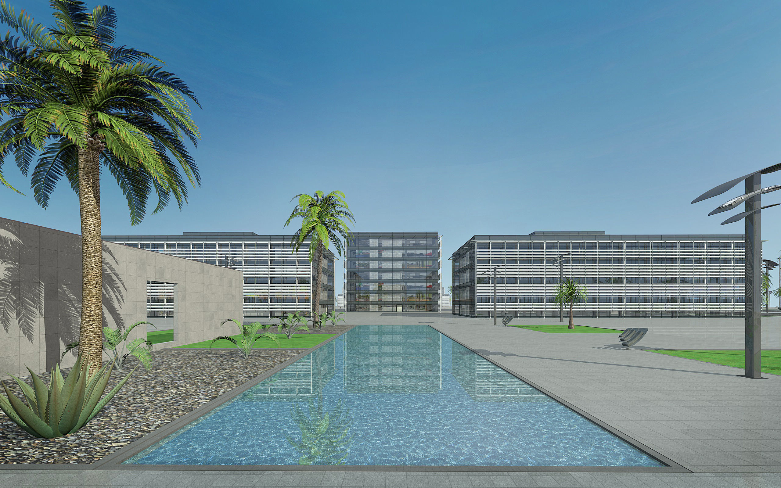 Park Avenue set I 3D model_1