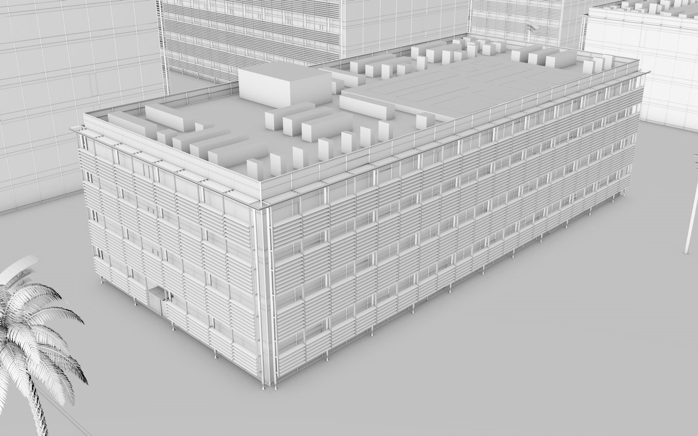 Park Avenue set I 3D model_8
