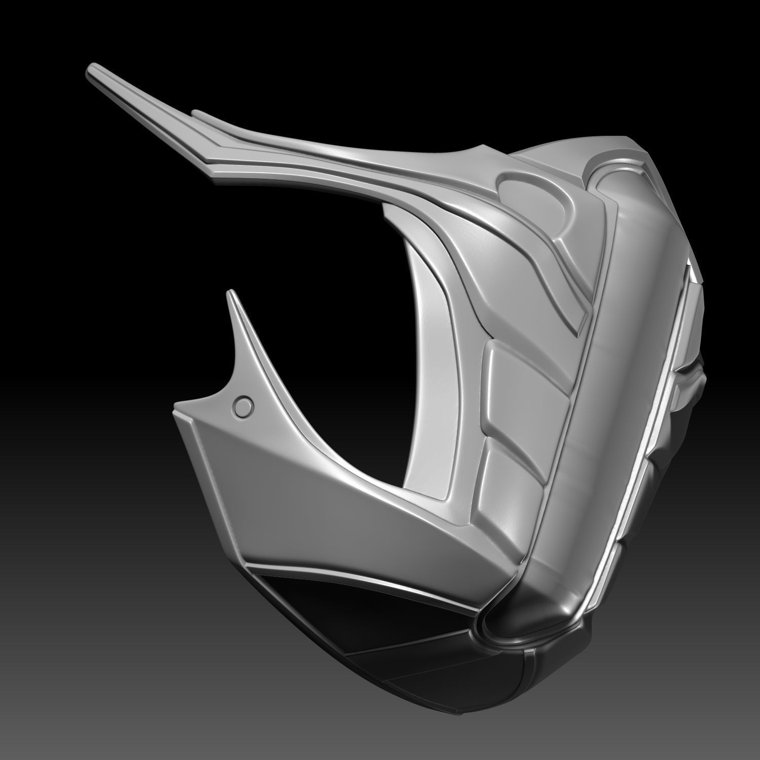 Jade Mask Mortal Kombat 11 3D Printable Model 3D print model_3