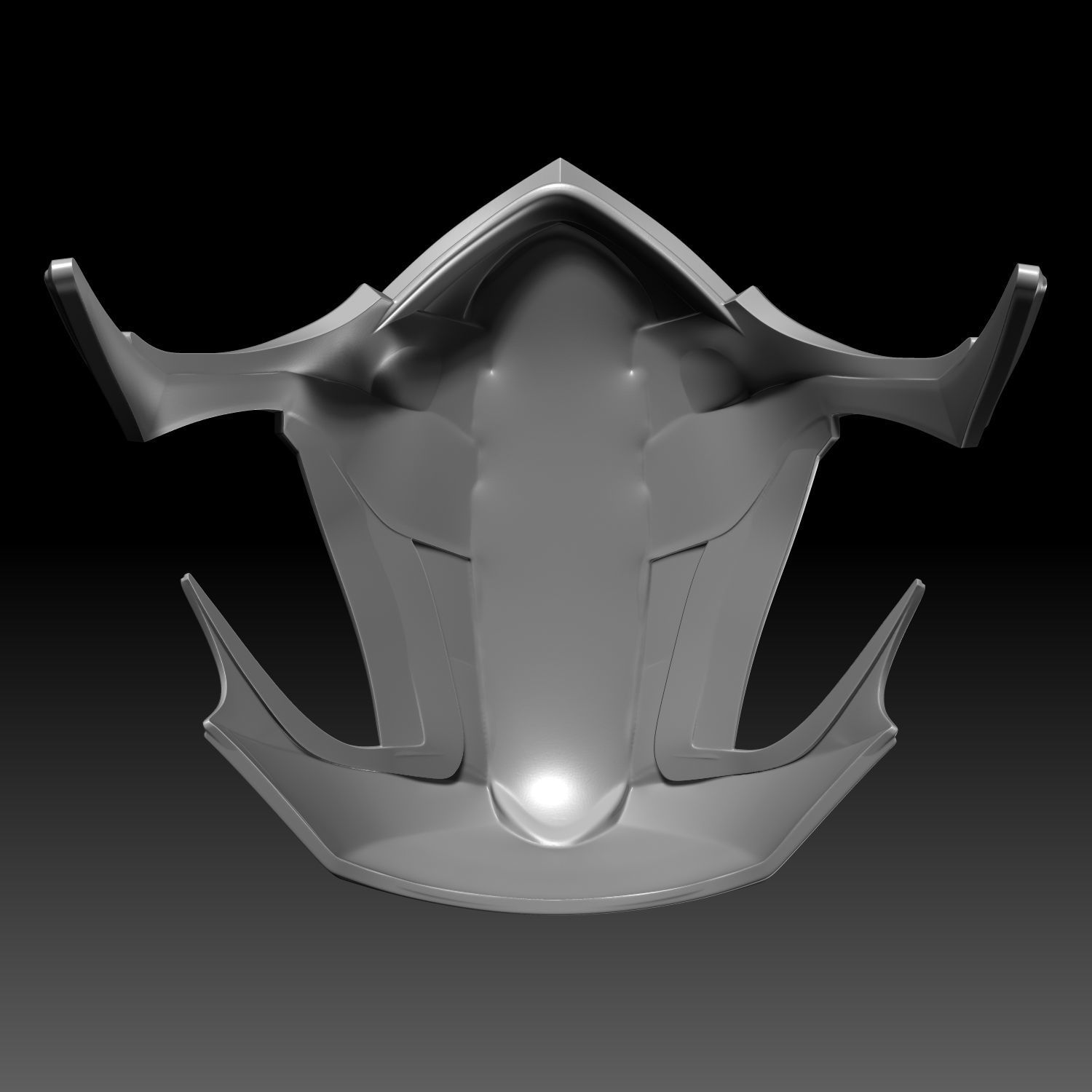 Jade Mask Mortal Kombat 11 3D Printable Model 3D print model_6