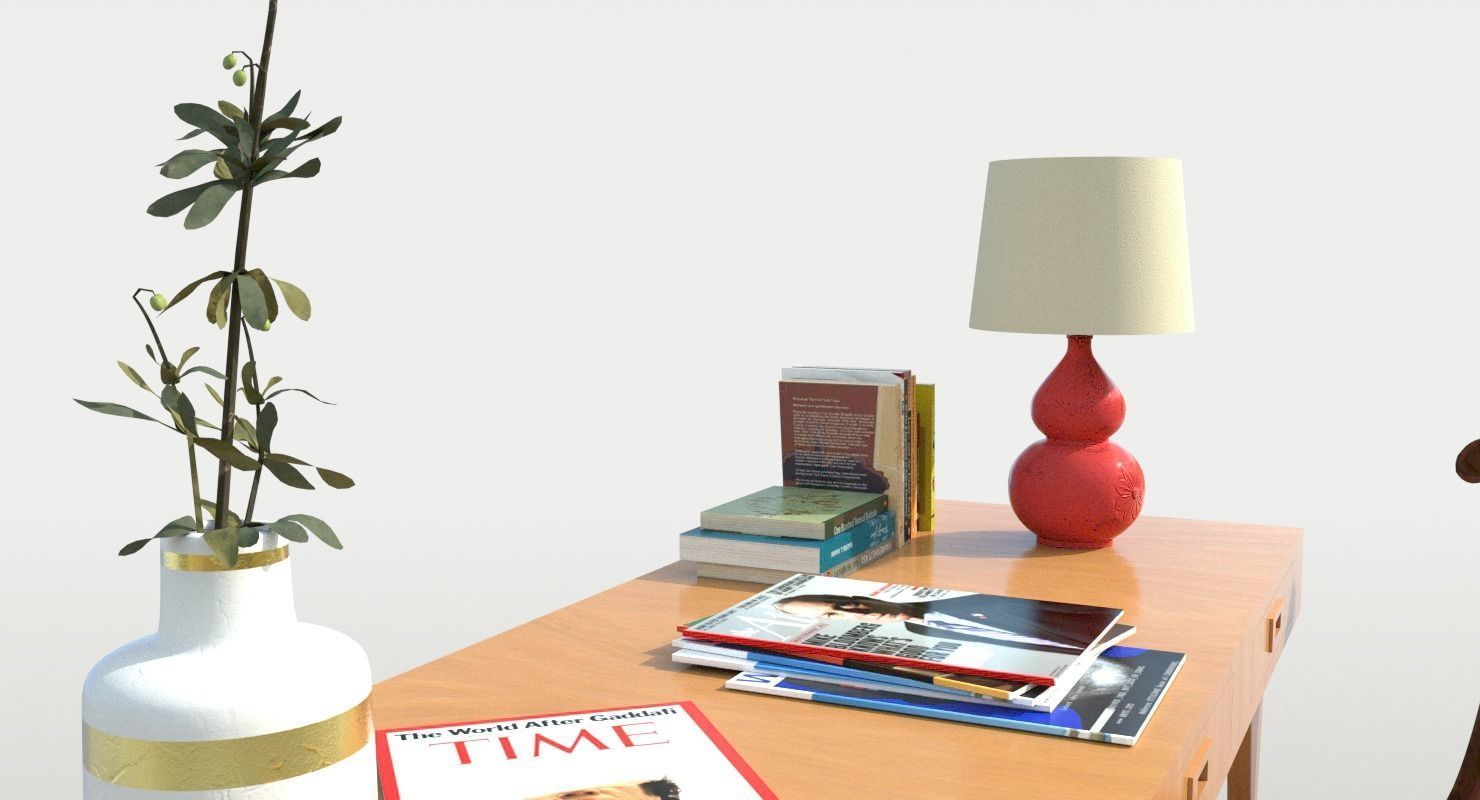 Study Table 3D model_5