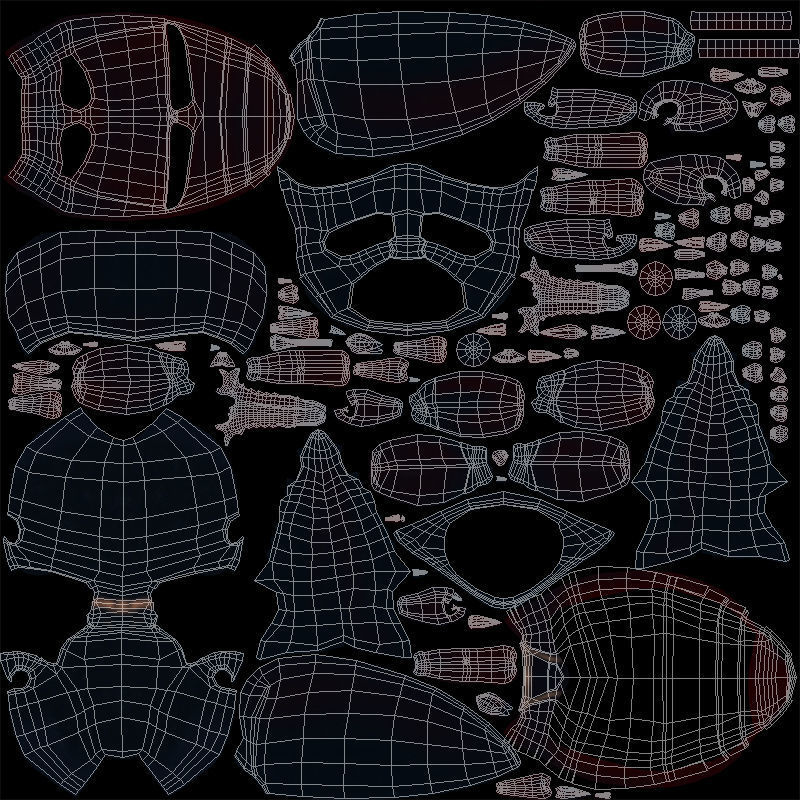 Giant Stag Beetle Low-poly 3D model_9