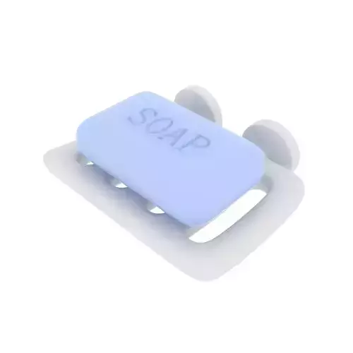 Soap Dish 01 3D model