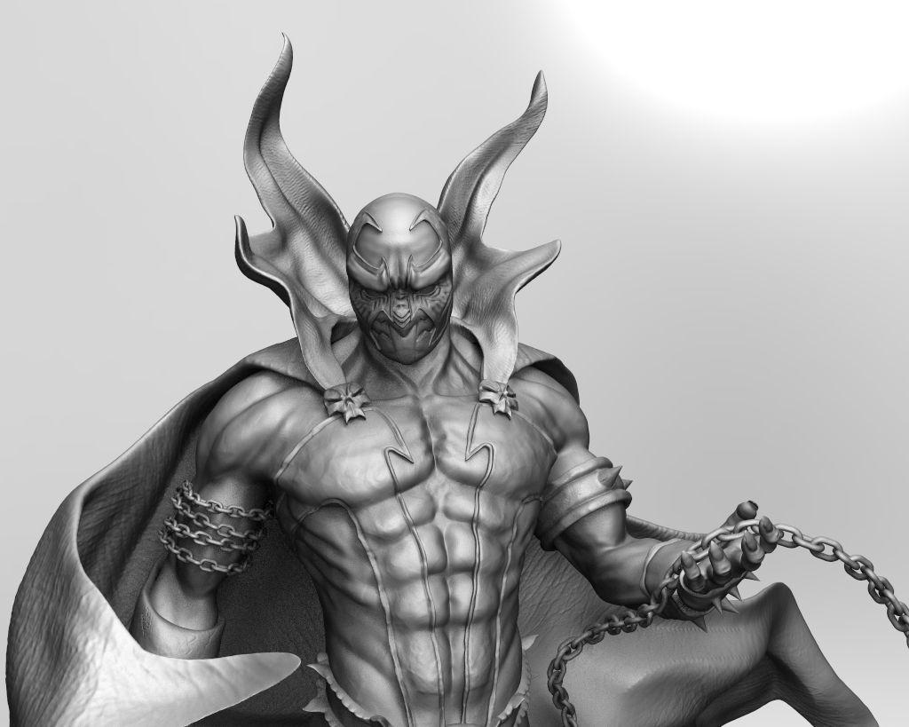 Spawn 3D print model 3D print model_3