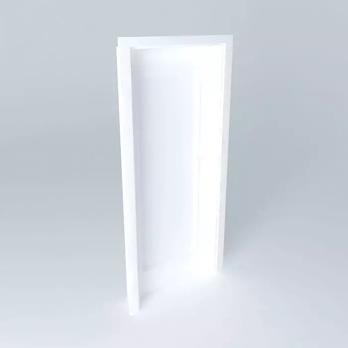 Sapele Interior Door NOTE Free 3D model_0