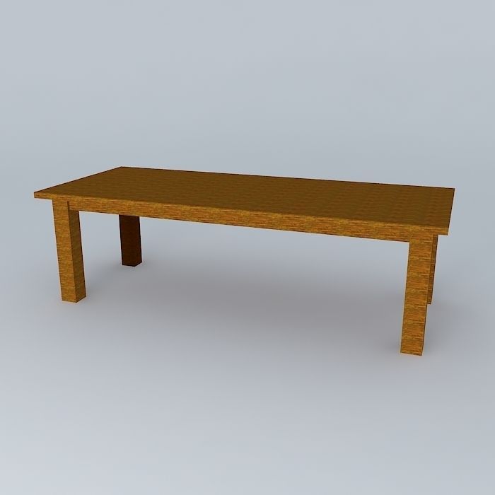 the old Stammtisch Free 3D model_1