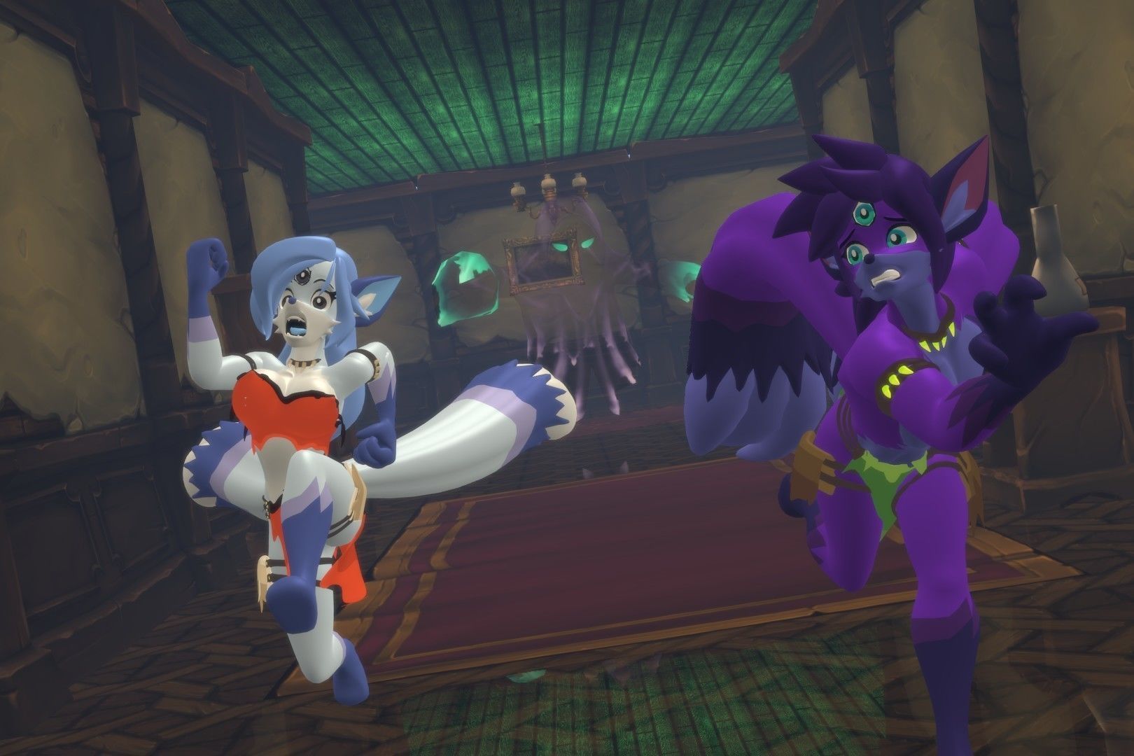 Acheron Kitsune Clean Low-poly 3D model_8