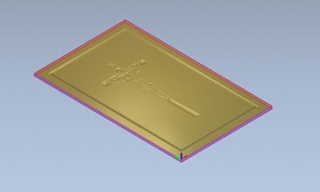 jesus printed door 3D print model_1