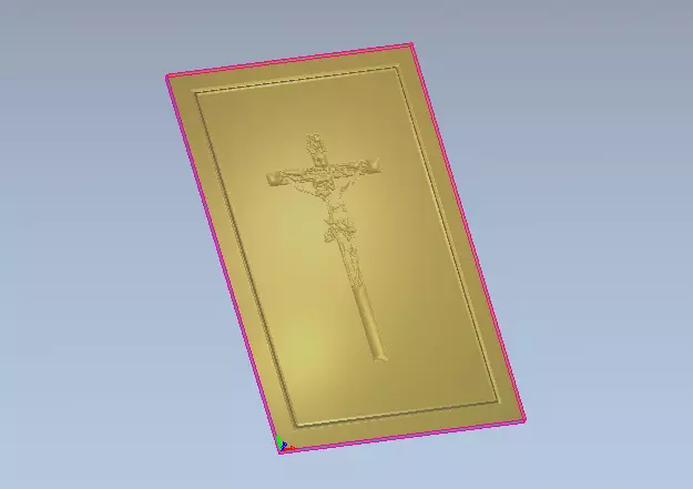 jesus printed door 3D print model_0