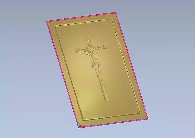 jesus printed door